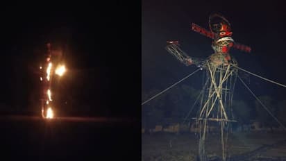 राजस्थान में दशहरे से एक दिन पहले रावण को लेकर हो गया संग्राम, पूरी रात दौड़ लगाती रही पुलिस