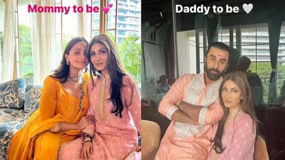 வயிற்றில் குழந்தையுடன் அழகு தேவதையாய் ஆலியாபட்..வளைகாப்பு போட்டோஸ் இதோ 