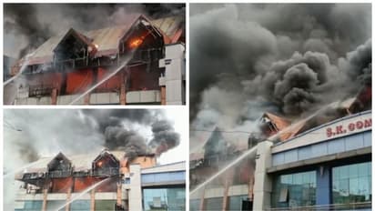 തൃശൂരിൽ സൈക്കിൾ കടയിൽ തീപ്പിടിത്തം, തീയണച്ചു 