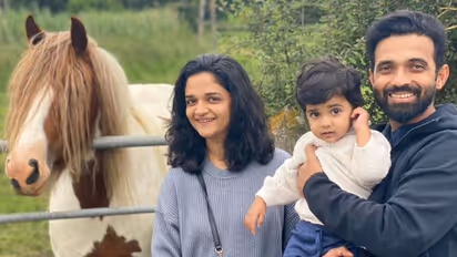 Ajinkya Rahane, Radhika Dhopavkar welcome baby boy; social media congratulates