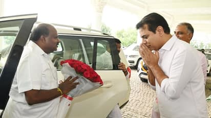 కేసీఆర్ జాతీయ పార్టీ ప్రకటన... జాతీయ నేతలతో గులాబీ దళపతి (ఫోటోలు)