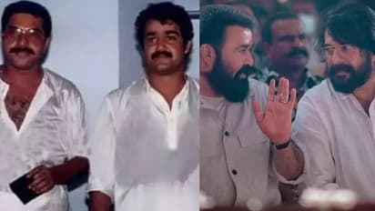 മോഹൻലാലിന്റെ കല്യാണത്തിന് വെച്ച കണ്ണാടിയാണ് 'ബറോസി'ന്റെ ലോഞ്ചിനും വെച്ചത്: മമ്മൂട്ടി