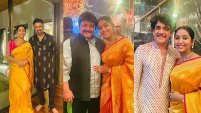 ഇതൊരു ഫാൻ ഗേൾ മൊമന്റ്; ഇഷ്ട താരങ്ങൾക്കൊപ്പമുള്ള ചിത്രങ്ങളുമായി നവ്യ