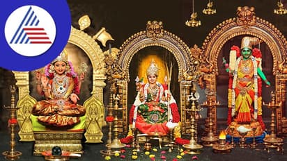 ನವಶಕ್ತಿ ವೈಭವ: ಅಮ್ಮನವರಾಗಿ ಕಣ್ತುಂಬಿದ ಪುಟ್ಟ ಗೌರಿಯರು!