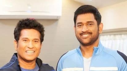 Sachin Tendulkar, MS Dhoni to play tennis? Fans thrilled by their new picture together