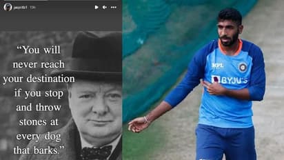 ಬೊಗಳೊ ನಾಯಿಗೆ ಕಲ್ಲೆಸೆದರೆ ಗುರಿ ತಲುಪಲಾಗಲ್ಲ: ಬುಮ್ರಾ ಹೀಗಂದಿದ್ದೇಕೆ..?