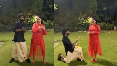 ബിഗ് ബോസ് സീസൺ മൂന്നും നാലും ഒന്നിച്ചപ്പോൾ; ചുവടുവച്ച് സൂര്യയും അശ്വിനും: വീഡിയോ