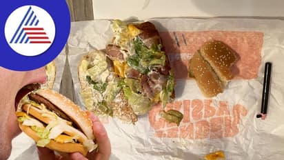 ಅಬ್ಬಬ್ಬಾ..ಮಹಿಳೆ ಆರ್ಡರ್ ಮಾಡಿದ ಟೇಸ್ಟೀ ಬರ್ಗರ್ ಒಳಗಿತ್ತು ಶಾರ್ಪ್ ಪೆನ್ಸಿಲ್..!