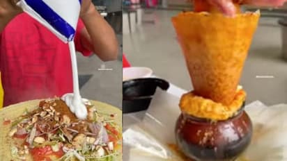 Food Video: ചീസും മയൊണൈസും നെയ്യും ചേര്‍ത്തൊരു ദോശ; ജങ്ക് ഫുഡെന്ന് വിമര്‍ശനം