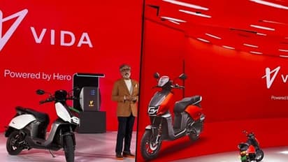 Hero Vida V1 electric scooter launched at Rs 1.45 lakh; Upto 165 km range, 80kmph top speed, other details