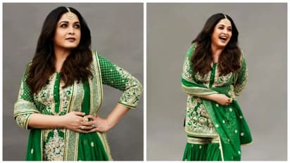 ராஜமாதா சிவகாமி தேவியின் அழகிய கிக் போஸ்கள்...வயதான அடையாளமே இல்லையே!