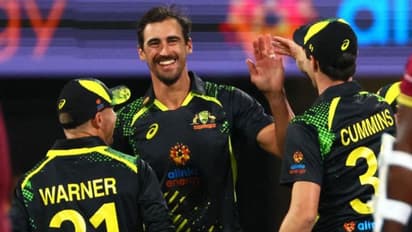 ബാറ്റിംഗില്‍ മിന്നി വാര്‍ണര്‍, ബൗളിംഗില്‍ സ്റ്റാര്‍ക്ക്; വിന്‍ഡീസിനെതിരെ ടി20 പരമ്പര ഓസീസ് തൂത്തുവാരി