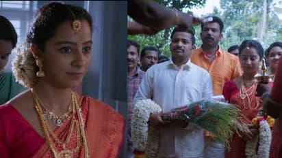 ബന്ധുക്കളും ക്യാമറാമാൻമാരും കരച്ചിലോട് കരച്ചിൽ, യാത്ര പറഞ്ഞ് ദർശന; 'ജയ ജയ ജയ ജയ ഹേ' പാട്ടെത്തി