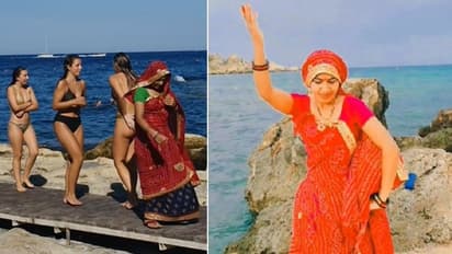 बिकनी में घूम रही विदेशी गर्ल्स के बीच IAS की पत्नी ने ली धांसू एंट्री, 50 लाख से ज्यादा लोगों ने देखा Video