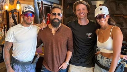 KGF actor Yash poses with Lewis Hamilton; fans go berserk after pic surfaces online