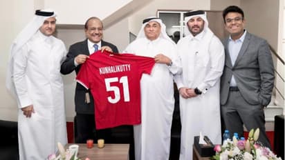 നമ്പര്‍ 51; ഖത്തര്‍ ടീം ജേഴ്സിയുമായി കുഞ്ഞാലിക്കുട്ടി