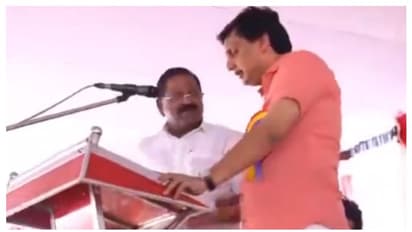 'ഉദ്യോ​ഗസ്ഥരുടെ ഇഷ്ടത്തിനനുസരിച്ച് തുള്ളുന്നവരല്ല ഇടതുപക്ഷ മന്ത്രിമാർ'; എംപിയുടെ പ്രസം​ഗത്തിലിടപെട്ട് റിയാസ്