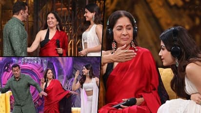 Bigg Boss 16: Salman Khan dances to ‘Saami Saami’ with ‘Goodbye’ actors Rashmika Mandanna, Neena Gupta