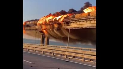 സ്ഫോടനത്തിൽ തകർന്ന കടൽ പാലം പുനർനിർമ്മിക്കാൻ റഷ്യ, 2023 ജൂലൈയിൽ പൂർത്തിയാക്കും