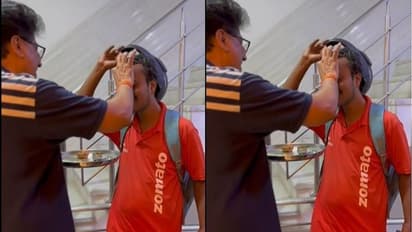 ತಡವಾಗಿ ಫುಡ್ ಡೆಲಿವರಿಗೆ ಬಂದ ಜೋಮ್ಯಾಟೋ ಬಾಯ್‌ಗೆ ಅಚ್ಚರಿ, ಆರತಿ ಎತ್ತಿ ಸ್ವಾಗತ!