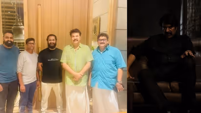 മലയാളികൾ നെഞ്ചേറ്റിയ 'റോഷാക്ക്'; മമ്മൂട്ടിയെ കണ്ട് സന്തോഷം പങ്കിട്ട് സംവിധായകനും കൂട്ടരും