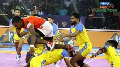 Pro Kabaddi League ಗುಜರಾತ್ ಜೈಂಟ್ಸ್ ಹಾಗೂ ತಮಿಳ್ ತಲೈವಾಸ್ ಪಂದ್ಯವೂ ಟೈನಲ್ಲಿ ಅಂತ್ಯ!