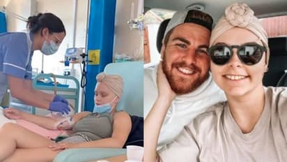 കീമോ കഴിഞ്ഞ പ്രിയപ്പെട്ടവള്‍ക്ക് സ്വപ്നയാത്രയൊരുക്കി കാമുകന്‍; വൈറലായി വീഡിയോ