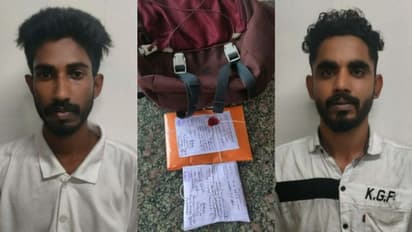 സ്വകാര്യ ബസിൽ ഹാഷിഷ് ഓയിലും കഞ്ചാവും; വാളയാറിലെ പരിശോധനയിൽ ഡ്രൈവറും ക്ലീനറും പിടിയിൽ