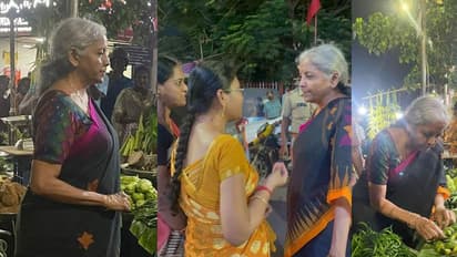 ಮಾರ್ಕೆಟ್‌ಗೆ ಸ್ವತಃ ತೆರಳಿ ತರಕಾರಿ ಖರೀದಿಸಿದ ಕೇಂದ್ರ ಹಣಕಾಸು ಸಚಿವೆ 