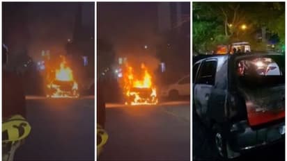 കൊച്ചിയിൽ ഓടിക്കൊണ്ടിരുന്ന കാറിന് തീപിടിച്ചു, നാല് പേരടങ്ങുന്ന കുടുംബം രക്ഷപ്പെട്ടത് തലനാരിഴക്ക് 