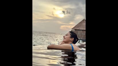   'ವಾಟರ್ ಬೇಬಿ'ಯಾದ ರಶ್ಮಿಕಾ; ಮಾಲ್ಡೀವ್ಸ್‌ನಲ್ಲಿ 'ಪುಷ್ಪ' ನಟಿ  ಮಸ್ತ್ ಎಂಜಾಯ್ 