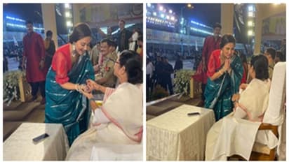 'বিকিয়ে গিয়েছে', দুর্গাপুজোর কার্নিভালে মুখ্যমন্ত্রীর পায়ে হাত দিয়ে প্রণাম করায় কটাক্ষের মুখে স্বস্তিকা