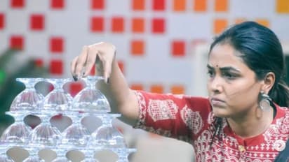 BBK9 ಕಿಚ್ಚನ ಚಪ್ಪಾಳೆ ಪಡೆದ ಅನುಪಮಾ ಗೌಡ; ತಾಳ್ಮೆ ಹೆಚ್ಚಾಗಿದೆ ಅಂದಿದಕ್ಕೆ ಕಣ್ಣೀರಿಟ್ಟ ನಟಿ