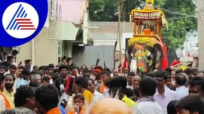 ಮಸ್ಕಿಯಲ್ಲಿ ಸಂಭ್ರಮದ ನವರಾತ್ರಿ ಉತ್ಸವ ಆಚರಣೆ, ಭ್ರಮರಾಂಭ ದೇವಿಯ 52ನೇ ಅದ್ಧೂರಿ ಜಂಬೂ ಸವಾರಿ