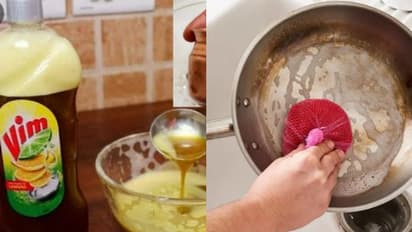 பயங்கரமா அடிபிடித்த பாத்திரம் நொடியில் பளபளக்கணுமா? கஷ்டபடாம கறையை போக்க டிப்ஸ்! 