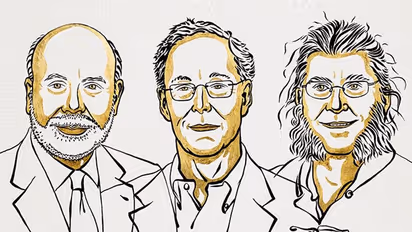 Economics Nobel: ಅಮೆರಿಕದ ಮೂವರು ಅರ್ಥಶಾಸ್ತ್ರಜ್ಞರಿಗೆ ನೊಬೆಲ್‌ ಗೌರವ!