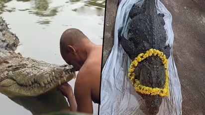 Babia, the 'Vegetarian' crocodile of Kerala's Sri Ananthapadmanabha Swamy Temple, dead