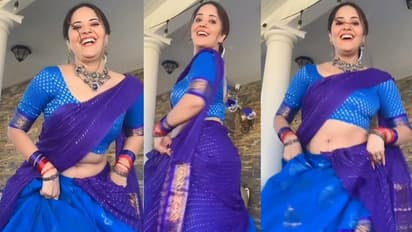 నడుము మడతలు కనిపించేలా అనసూయ చిలిపి ఫోజులు... సాలిడ్ గ్లామర్ చూసి మైండ్ బ్లాక్!