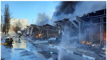 ইউক্রেনের ১৭টি বাড়ির ওপর ভেঙে পড়ল রাশিয়ান ফাইটার প্লেন, শহর জুড়ে ছড়াল আগুন