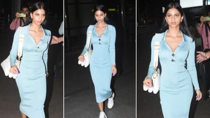 ಬಾಡಿಕಾನ್ ಡ್ರೆಸ್ಸಲ್ಲಿ ಸುಹಾನಾ ಖಾನ್; ಶಾರುಖ್‌ ಮಗಳ ಪರ್ಫೇಕ್ಟ್‌ ಫಿಗರ್‌ಗೆ ಫ್ಯಾನ್ಸ್‌ ಫಿದಾ