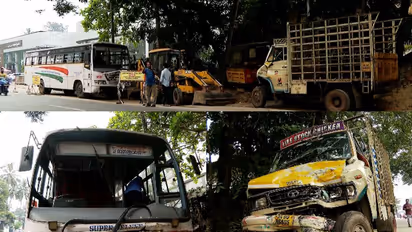 കോഴിക്കോട് ബസ് അപകടം: അപകടകാരണം കെഎസ്ആർടിസി ഡ്രൈവറുടെ അശ്രദ്ധ, മനഃപൂർവമല്ലാത്ത നരഹത്യ ചുമത്തി