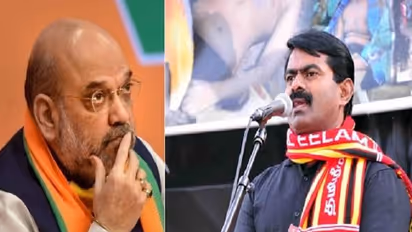 இந்திக்காரர்கள் மட்டும்தான் நாட்டின் குடிமக்களா? இந்திய நாடா..? இந்தியின் நாடா? பாஜகவிற்கு எதிராக சீறிய சீமான்