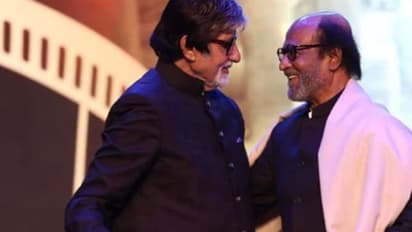 എന്നും പ്രചോദനമെന്ന് രജനികാന്ത്, മറുപടിയുമായി അമിതാഭ് ബച്ചനും