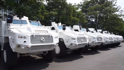 16 Made-in-India Kalyani M4 vehicles for UN peacekeepers