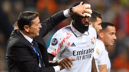 Of sweat, mud and blood! Real Madrid's 'warrior' Rudiger wins hearts after heroics against Shakhtar Donetsk