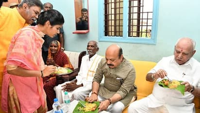 Karnataka CM, Yediyurappa eating at dalit's house just 'Photo-op' ahead of polls: Congress