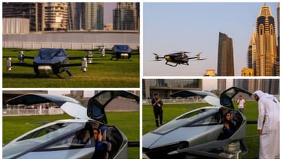 ദുബൈയില് താരമായി പറക്കും കാറും ബൈക്കും; ഭാവിയുടെ വാഹനങ്ങള് കാണാന് വന് തിരക്ക്