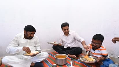 నాడు ఇల్లు కట్టించిండు... నేడు అదే ఇంట్లో చేయి కడిగిండు, కేటీఆర్ వ్యక్తిత్వంపై ప్రశంసలు