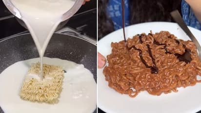 മാഗിയില്‍ വ്യത്യസ്തമായ പരീക്ഷണം; വീട്ടില്‍ പരീക്ഷിക്കല്ലേ എന്ന് വീഡിയോ കണ്ടവര്‍...