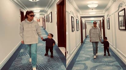 करीना कपूर खान ने बेटे जेह के साथ दिखाया क्यूट लुक, शूटिंग पर जाने से पहले शेयर की तस्वीरें